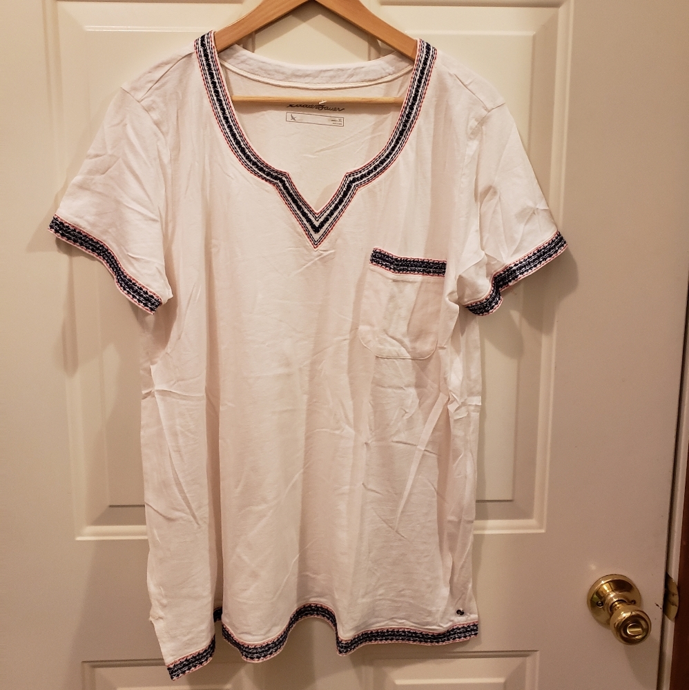 Eddie Bauer V-neck Top